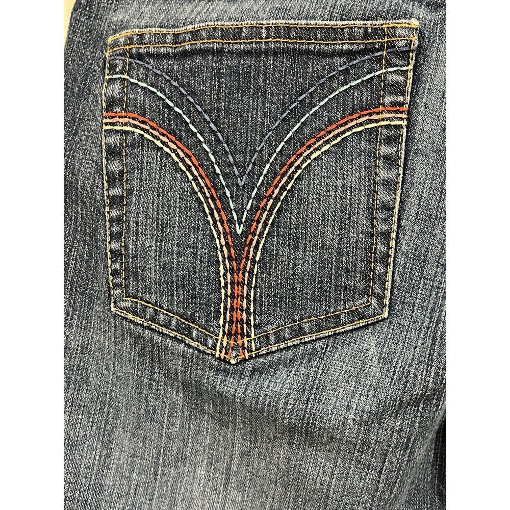 Fcuk Jeans Womens Size 10 Blue Denim Flared Bottom Vintage